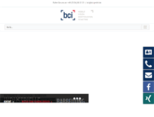 Tablet Screenshot of bci-gmbh.de
